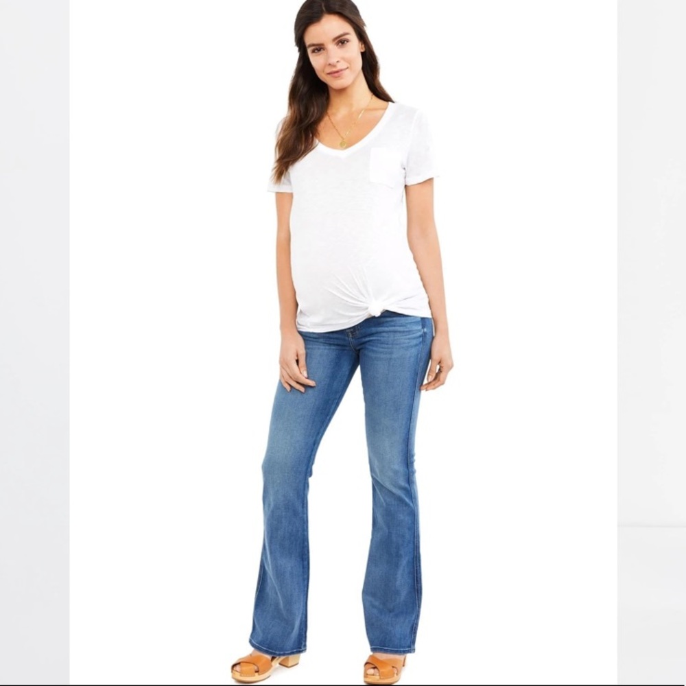 Seven for all mankind A pocket maternity jeans